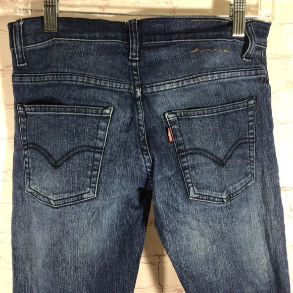 Levi’s 511 Slim Blue Denim Jeans - Size 14 - Picture 7 of 9